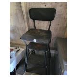 KITCHEN STEP STOOL, TABLE AND AUTOMOBILE SEAT