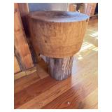 CRAFT MADE STUMP BUTCHER BLOCK