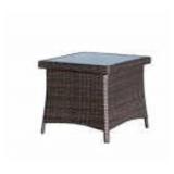 ABBYSON BELMONT END TABLE - BEIGE - NEW IN BOX