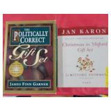 POLITICALLY CORRECT BOOK SET & CHRISTMAS IN