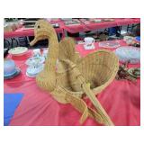 SWAN HANDMADE BASKET AND DECOR BROOM