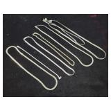 ASSORTED STERLING SILVER JEWLERY