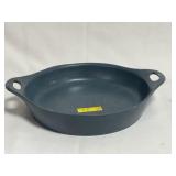 STONEWARE CASSEROLE DISH MADE BY CORNINGWARE