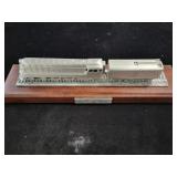 DANBURY MINT - PEWTER "HIAWATHA" ENGINE AND TENDER