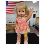 1966 BABY FIRST STEP ON ROLLER SKATES BY MATTEL