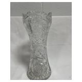 14" CRYSTAL VASE