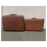 SAMSONITE VINTAGE SUITCASE & ATLANTIC VTG L