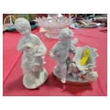 PORCELAIN VTG MOORS BROS SWEATMEATS BOWL FIGURINE