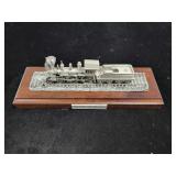 DANBURY MINT - PEWTER "GENERAL" ENGINE AND TENDER