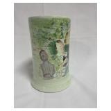 8" RAOUL DUFY CERAMIC VASE-MADE IN DERUTA ITALY