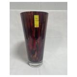 DECORATIVE GLASS VASE-12"