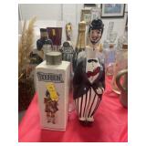 10 DECANTERS AND GLASS BOTTLES