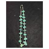 TURQOUISE AND SILVER NECKLACE