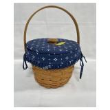 LONGABERGER HANDWOVEN BASKET