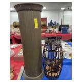 METAL UNBRELLA STAND AND METAL BARREL WITH CORKS