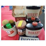 ADVERTISING: BORAXO, IVORY SOAP, SHAVING