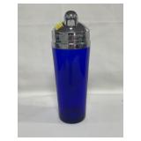 COLBALT BLUE VTG ALCOHOL SHAKER