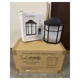 [6] SunSet Led Exterior Wall Mount Light