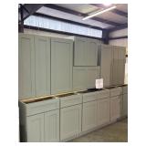 Fresh Sage Cabinet Set