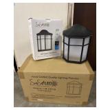 [6] SunSet Led Exterior Wall Mount Light