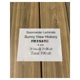 [590sft] 8mm SunnyView Hickory Laminate Flooring