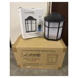 [6] SunSet Led Exterior Wall Mount Light