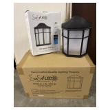 [6] SunSet Led Exterior Wall Mount Light