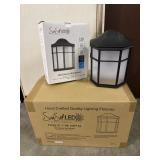 [6] SunSet Led Exterior Wall Mount Light