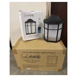 [6] SunSet Led Exterior Wall Mount Light