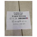 [448sft] 12"x24" Warm Winter Florida Tile