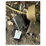 2 OLD COW BELLS