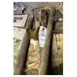 4 SHORT HANDLE TOBACCO KNIVES