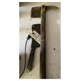 TOBACCO KNIFE AND SMALL MEAT CLEAVER