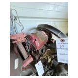 BENCH GRINDER ON STAND