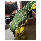 PAIR PARROT SHOES - CHALKWARE - ADVERTISING