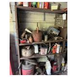 CONTENTS OF GARAGE:  GAS CANS, TRAPS,