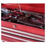 INTERNATIONAL ROLLING TOOL BOX W/TOOLS