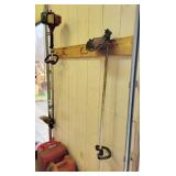 2 SHINDAWA WEED EATERS AND 5 GAS CANS