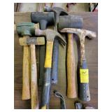 HAMMERS AND MALLETS - 7 PCS.