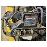 CRAFTSMAN BELT SANDER IN A DEWALT BAG
