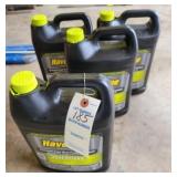 3 FULL AND 1 PARTIAL GALLONS OF ANTI-FREEZE