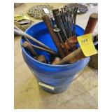 BUCKET OF HAMMERS AND BOLTS