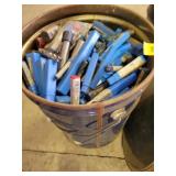 5 GALLON BUCKET FULL OF ASSORTED BITS
