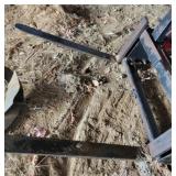 FORK ATTACHMENT FOR TRACTOR FRONT END LOADER