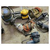 ELECTRIC HAND TOOLS: ROUTER, DRILLS, SANDERS,