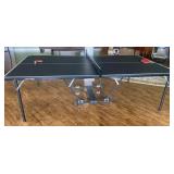 PING PONG TABLE WITH BALLS AND PADDLES