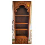 2 BOOKCASES WITH DOUBLE DOOR BOTTOMS