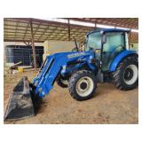 NEW HOLLAND T4.75 CAB TRACTOR WIT NEW HOLLAND