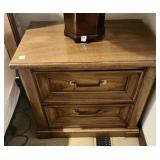 THOMASVILLE BEDROOM SUITE: HEADBOARD, 2 NIGHT