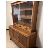 HICKORY FURNITURE CHERRY CHINA CABINET
